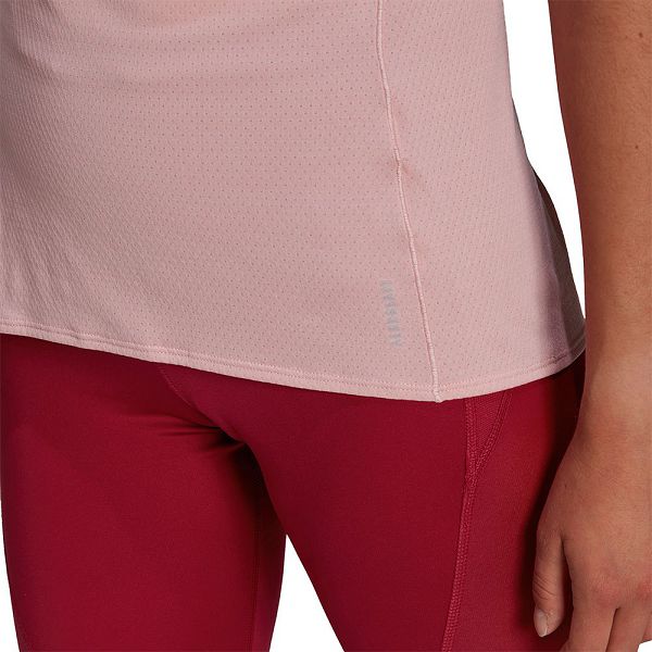 Adidas Runner Lyhyt Sleeve Naisten T Paidat Pinkki | NOAD-73051