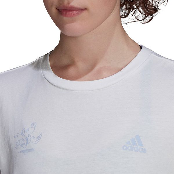 Adidas SIG GFX Naisten T Paidat Valkoinen | SLWT-62813