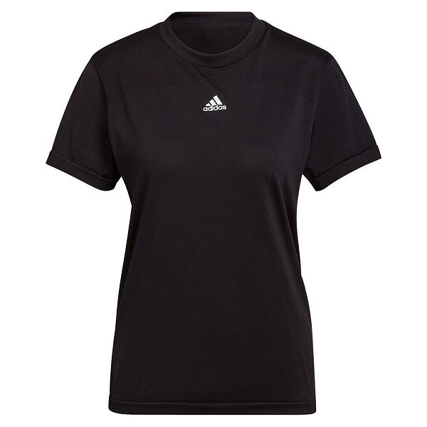 Adidas SML Lyhyt Sleeve Naisten T Paidat Mustat | UXLH-02937