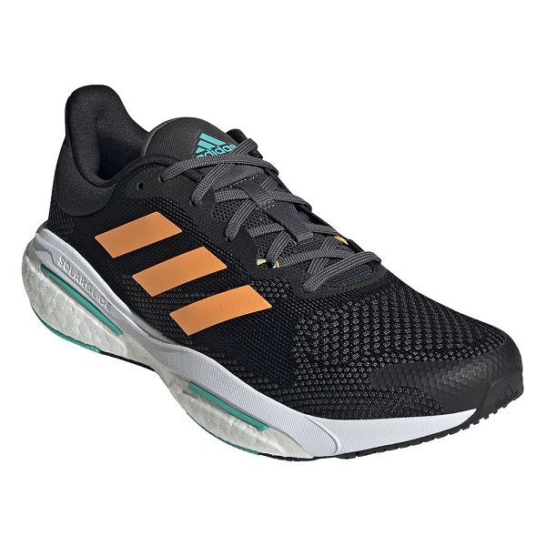 Adidas Solar Glide 5 Miesten Juoksukengät Mustat | XZBL-62895