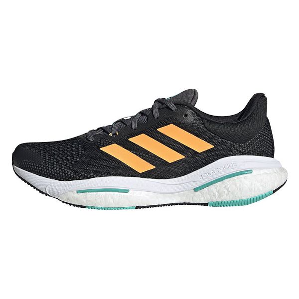 Adidas Solar Glide 5 Miesten Juoksukengät Mustat | XZBL-62895