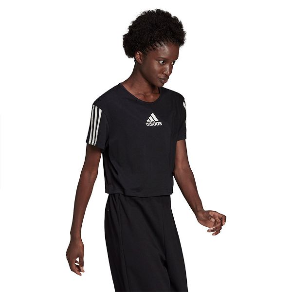 Adidas TC Lyhyt Sleeve Naisten T Paidat Mustat | NHDP-75429