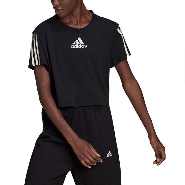 Adidas TC Lyhyt Sleeve Naisten T Paidat Mustat | NHDP-75429