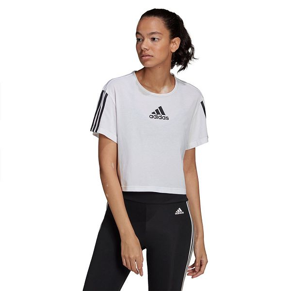 Adidas TC Lyhyt Sleeve Naisten T Paidat Valkoinen | PSWT-10689