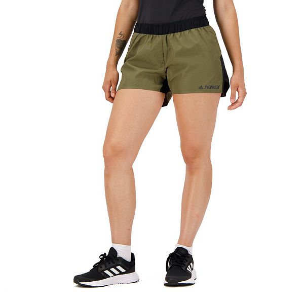 Adidas TX Trail 3´´ Shorts Naisten Housut Vihreä | LTEF-04627