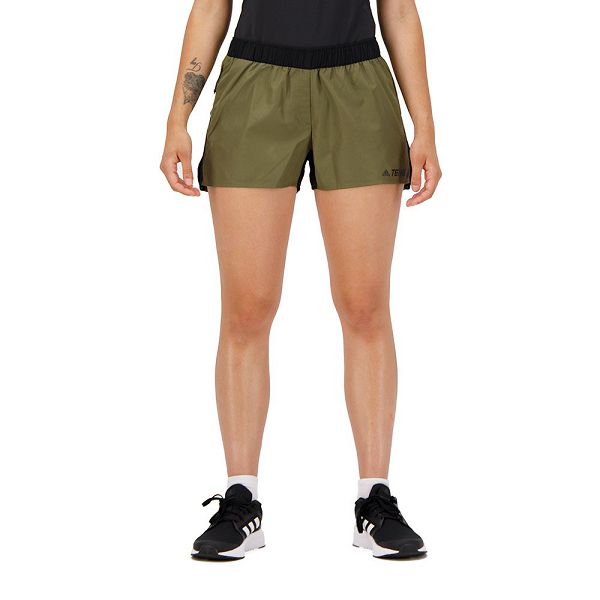 Adidas TX Trail 3´´ Shorts Naisten Housut Vihreä | LTEF-04627