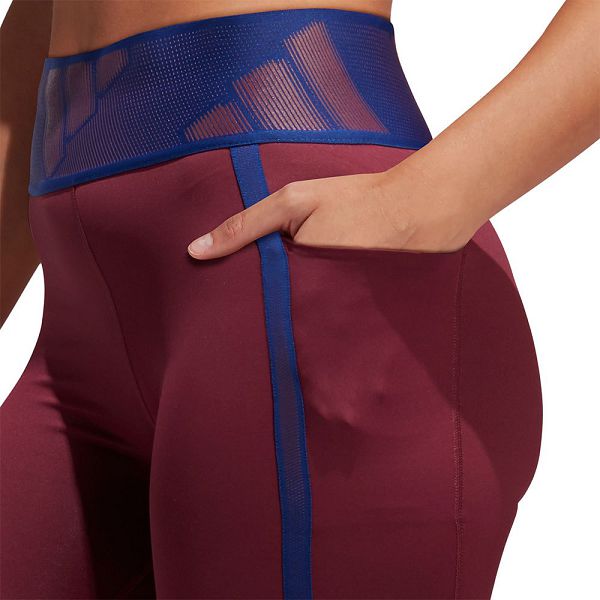 Adidas Tech-Fit Adilife L Naisten Leggingsit Punainen | BQXF-60859