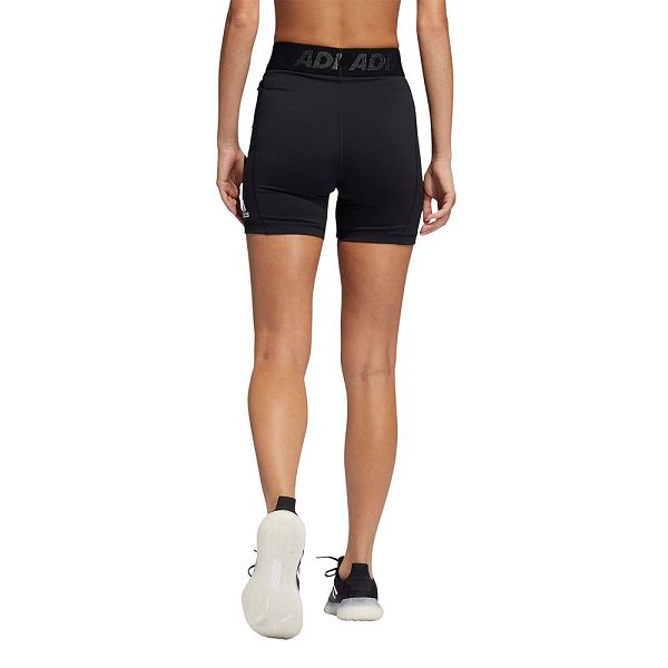 Adidas Techfit Badge Of Sports Lyhyt Naisten Leggingsit Mustat | DMBJ-03912