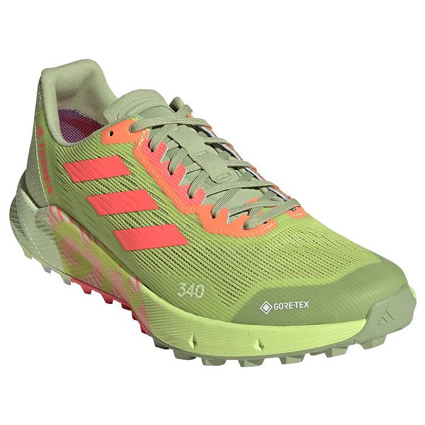 Adidas Terrex Agravic Flow 2 Goretex Miesten Maastojuoksukengät Vihreä | UKIR-71059