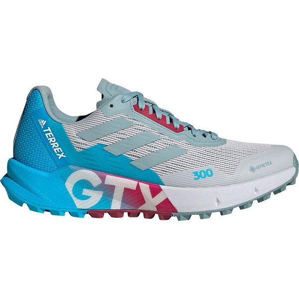 Adidas Terrex Agravic Flow 2 Goretex Naisten Maastojuoksukengät Grey/Blue | OABR-69528