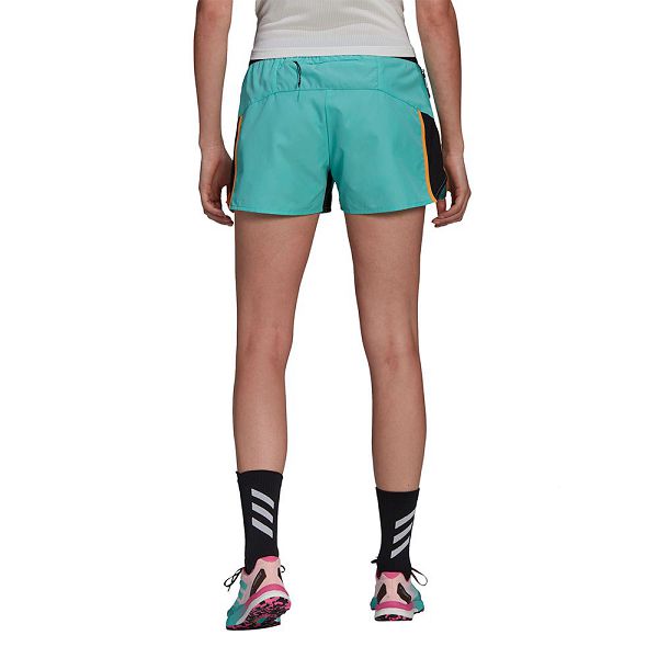 Adidas Terrex Primeblue Trail Shorts Naisten Housut Sininen | IBNF-28406