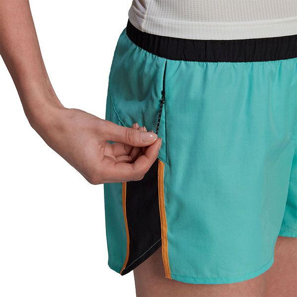 Adidas Terrex Primeblue Trail Shorts Naisten Housut Sininen | IBNF-28406