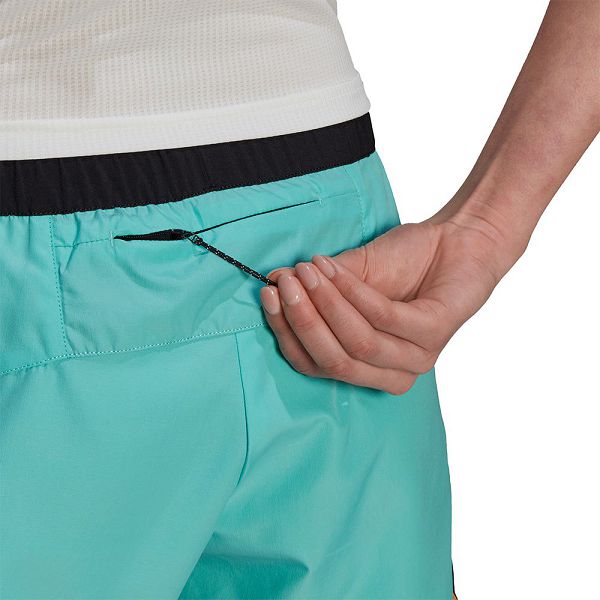 Adidas Terrex Primeblue Trail Shorts Naisten Housut Sininen | IBNF-28406