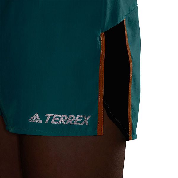 Adidas Terrex Primeblue Trail Shorts Naisten Housut Sininen | IBNF-28406