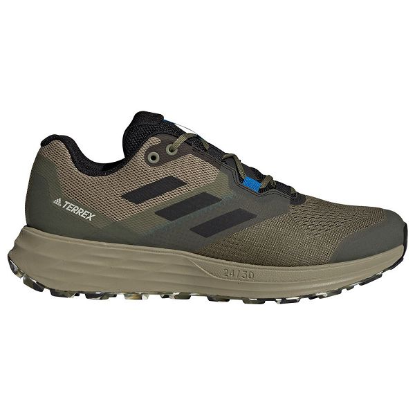 Adidas Terrex Two Flow Miesten Maastojuoksukengät Vihreä | DYGF-79508