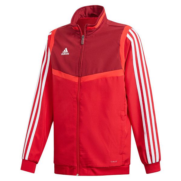 Adidas Tiro 19 Presentation Full Zip Lasten Puserot Punainen | RHFL-76021