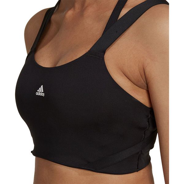 Adidas Tlrd Impact High-Support Strappy Top Naisten Urheiluliivit Mustat | TEZA-15974