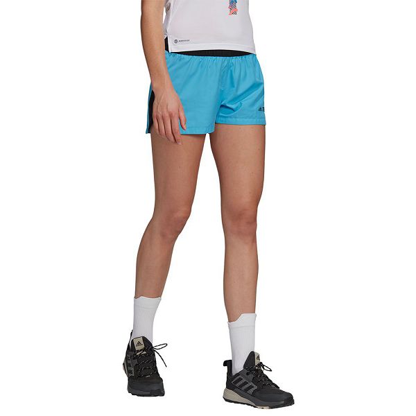 Adidas Trail 3´´ Shorts Naisten Housut Sininen | TCUN-41859