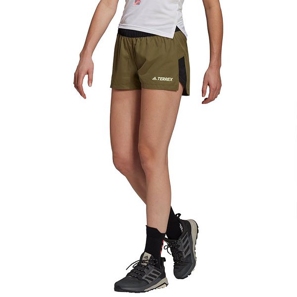 Adidas Trail 5´´ Shorts Naisten Housut Vihreä | XYRP-04738