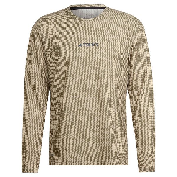 Adidas Trail Gfx Long Sleeve Miesten T Paidat Ruskea | BLDP-29764