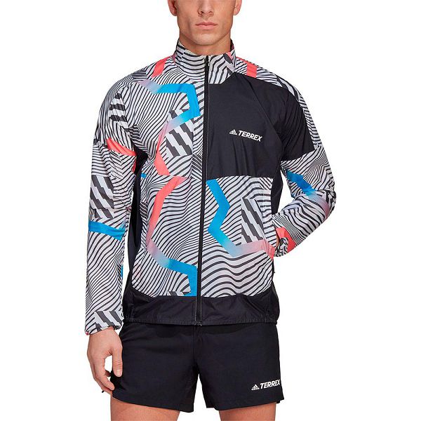 Adidas Trail Windbreaker Miesten Takki Valkoinen | HDSJ-28346