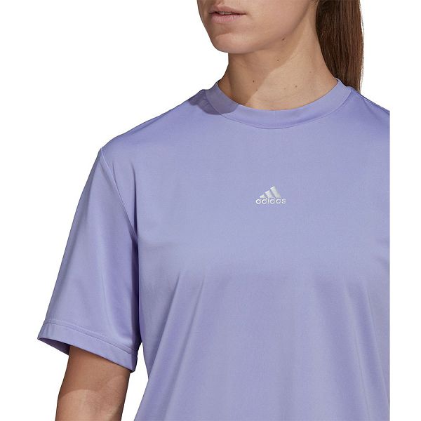 Adidas Uforu Lyhyt Sleeve Naisten T Paidat Violetit | JZTS-35079