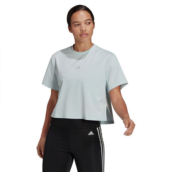 Adidas Uforu Lyhyt Sleeve Naisten T Paidat Sininen | SJHP-12674