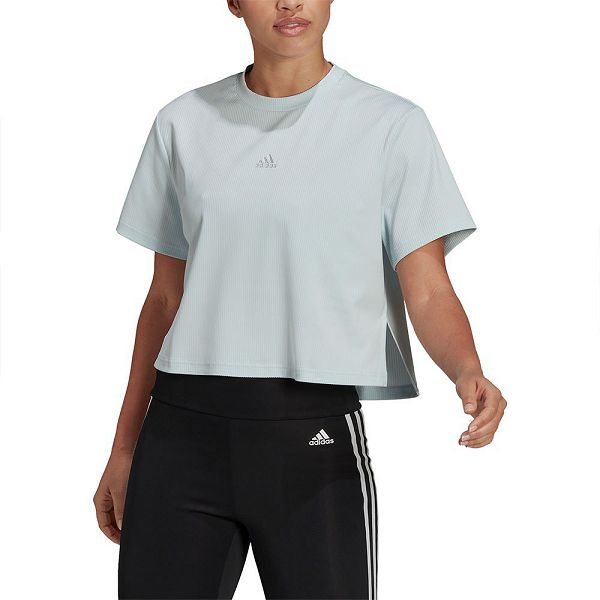 Adidas Uforu Lyhyt Sleeve Naisten T Paidat Sininen | SJHP-12674