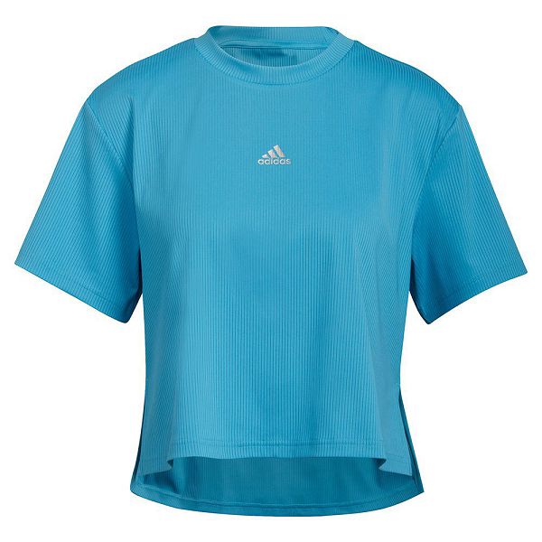 Adidas Uforu Lyhyt Sleeve Naisten T Paidat Sininen | XNSP-96805