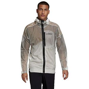 Adidas AGR Windbreaker Miesten Takki Valkoinen | KPUG-83645