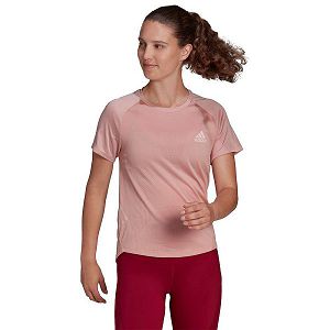 Adidas Adizero Lyhyt Sleeve Naisten T Paidat Pinkki | QOVE-73425