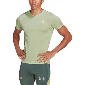 Adidas Adizero Speed Lyhyt Sleeve Miesten T Paidat Vihreä | EGIN-96581