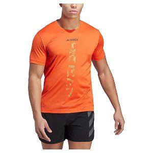 Adidas Agr Lyhyt Sleeve Miesten T Paidat Oranssi | KOZJ-28317