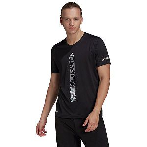 Adidas Agravic Lyhyt Sleeve Miesten T Paidat Mustat | PZJM-49705