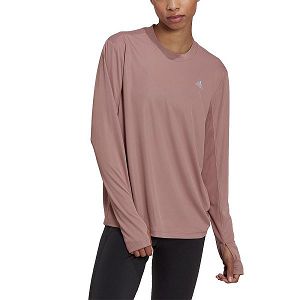 Adidas Brand Love Long Sleeve Naisten T Paidat Vihreä | AHBF-23610