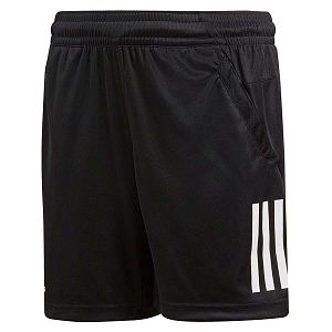 Adidas Club 3 Stripes Lyhyt Lasten Housut Mustat | DOPZ-69430