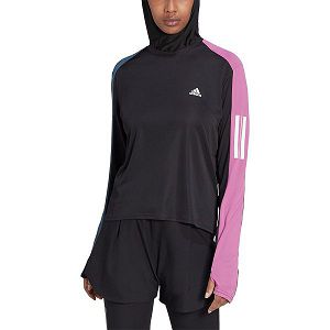 Adidas Color Block Long Sleeve Naisten T Paidat Violetit | BSQY-40598