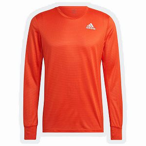 Adidas Own The Run Long Sleeve Miesten T Paidat Oranssi | REFH-81392