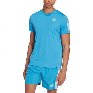 Adidas Own The Run Lyhyt Sleeve Miesten T Paidat Sininen | GLVZ-54983