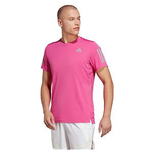 Adidas Own The Run Lyhyt Sleeve Miesten T Paidat Pinkki | KYEQ-93245