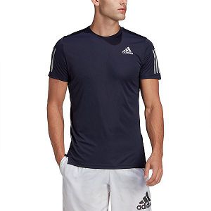 Adidas Own The Run Lyhyt Sleeve Miesten T Paidat Mustat | UZGX-85910