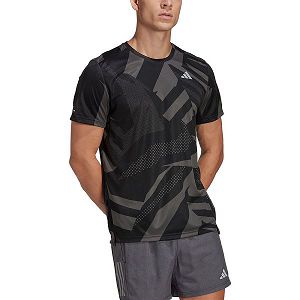 Adidas Own The Run Seasonal Lyhyt Sleeve Miesten T Paidat Grey/Black | EIPS-45967