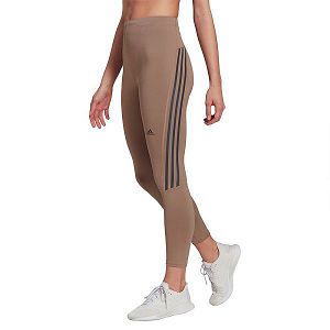 Adidas RI 3 Stripes Naisten Leggingsit Ruskea | VHOX-48056