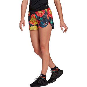 Adidas Run Fast Flower 4´´ Shorts Naisten Housut Sininen | HBDT-72815