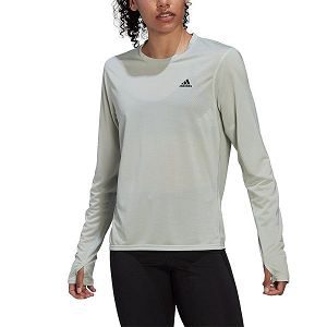 Adidas Run Icons Long Sleeve Naisten T Paidat Vihreä | FIVZ-15963