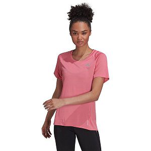 Adidas Runner Lyhyt Sleeve Naisten T Paidat Pinkki | OTGX-97624