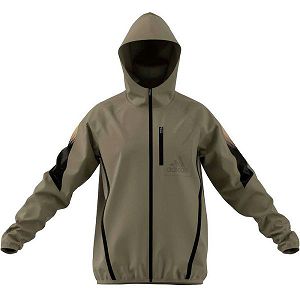 Adidas Seaso Windbreaker Miesten Takki Vihreä | HDVY-20793