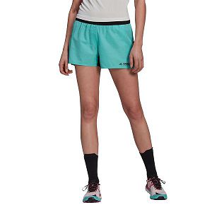 Adidas Terrex Primeblue Trail Shorts Naisten Housut Sininen | IBNF-28406