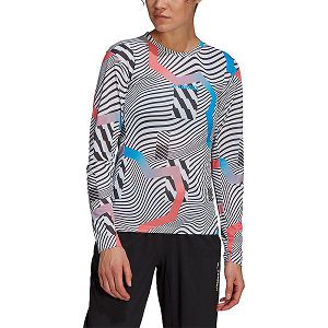 Adidas Trail Gfx Long Sleeve Naisten T Paidat Valkoinen | MKVC-57038