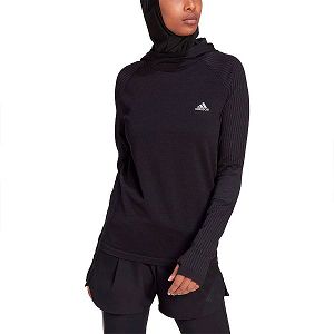 Adidas Xcity Knit Ls Naisten Puserot Mustat | VKNW-95027